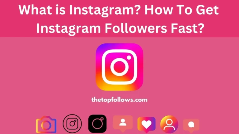 What is Instagram? How To Get Instagram Followers Fast? Step by Step Guide